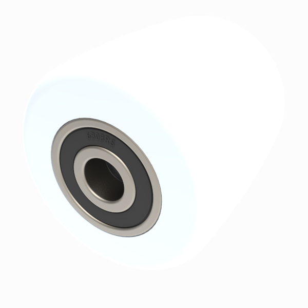 Nylon 85mm Ball Bearing Wheel 850kg Load