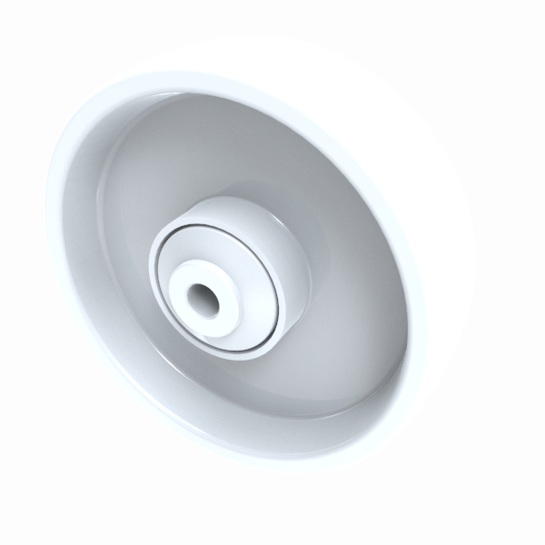Nylon 125mm Ball Bearing Wheel 300kg Load