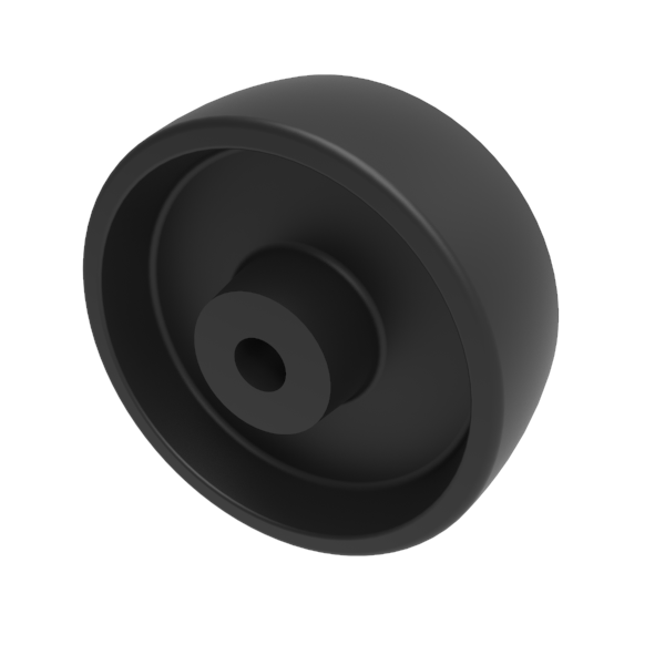 Polypropylene 100mm Plain Bearing Wheel 125kg Load
