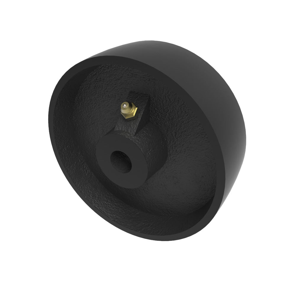 Cast Iron 100mm Plain Bearing Wheel 240kg Load