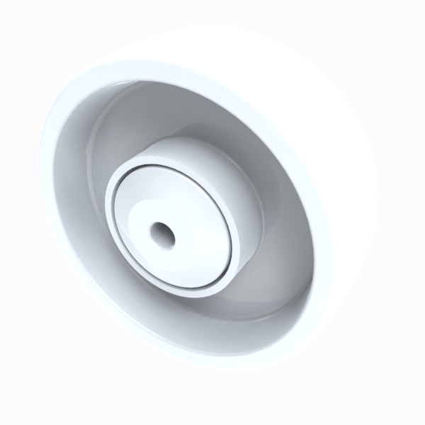 Nylon 100mm Ball Bearing Wheel 250kg Load