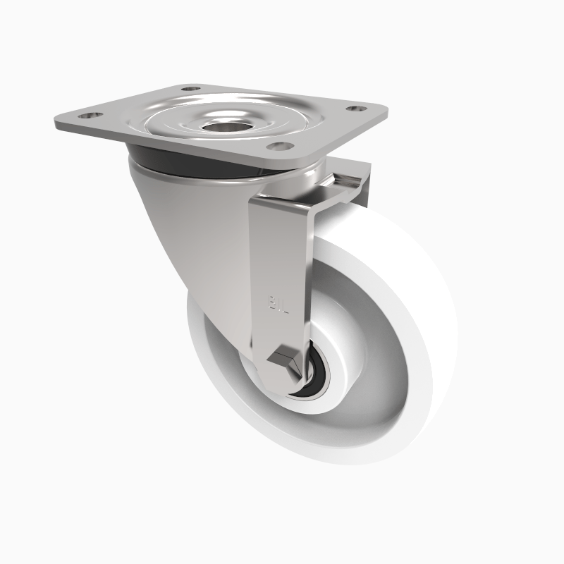 Nylon Plate Swivel Castor 150mm 500kg Load