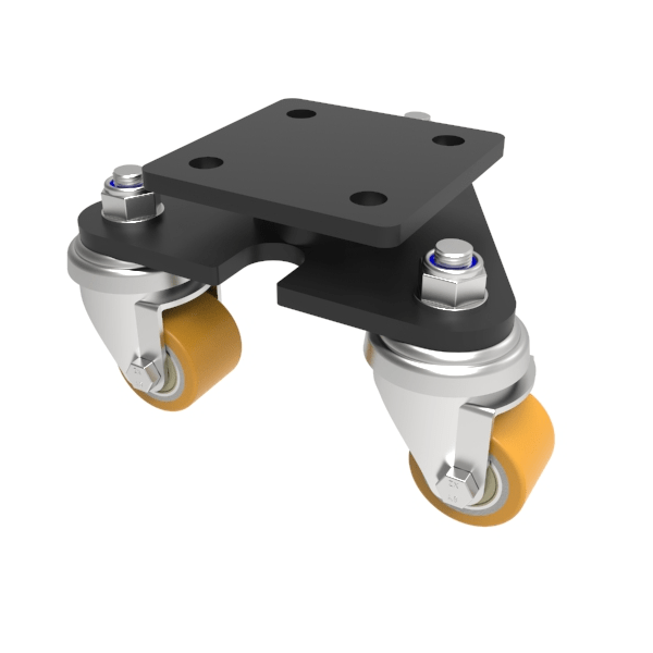 Scenery Skate Polyurethane Swivel Castor Plate 35mm 300kg