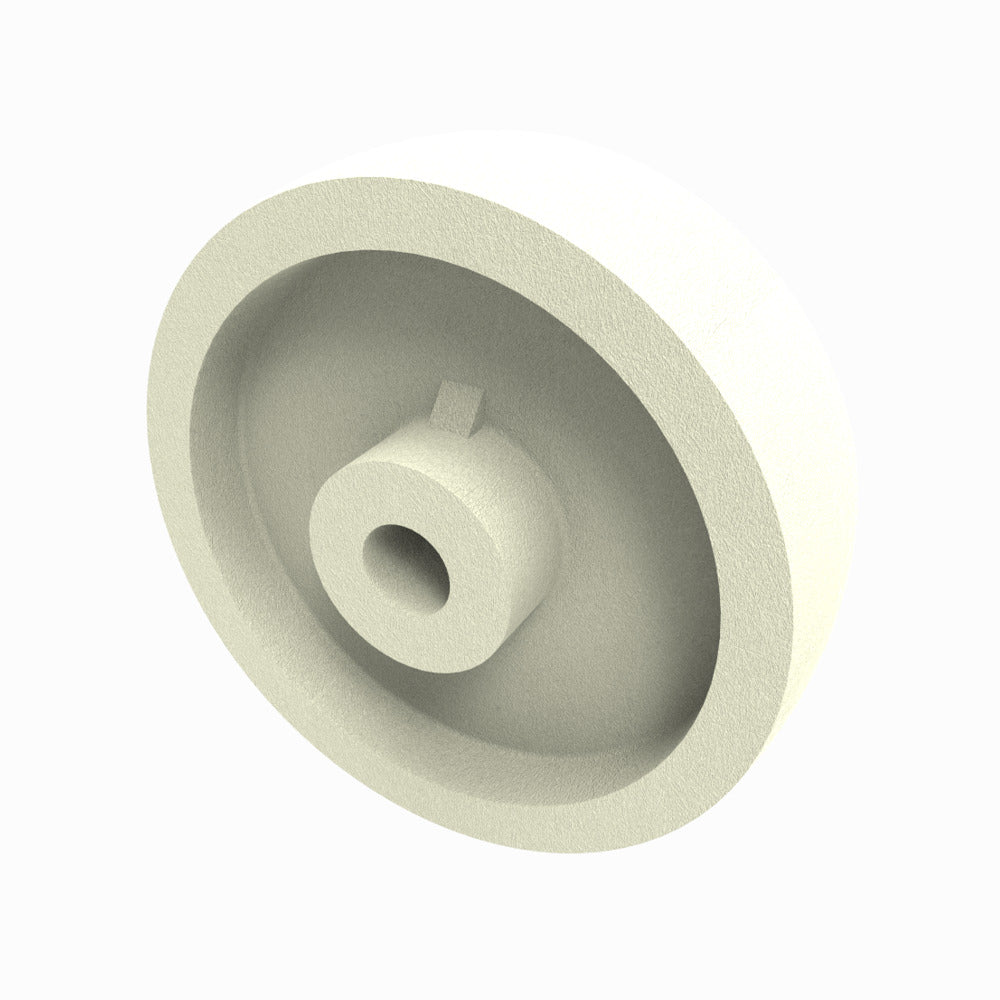 Nylon - High Temp 150mm Plain Bearing Wheel 750kg Load