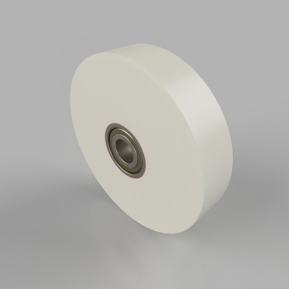 Nylon 250mm Ball Bearing Wheel 3000kg Load
