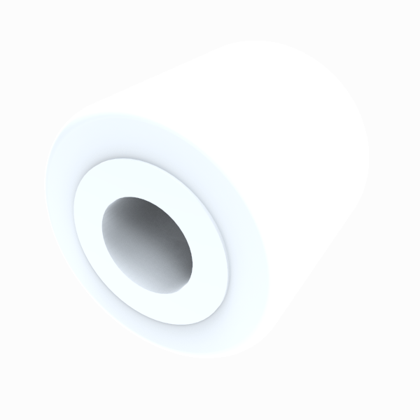 Nylon 40mm Plain Bearing Wheel 200kg Load
