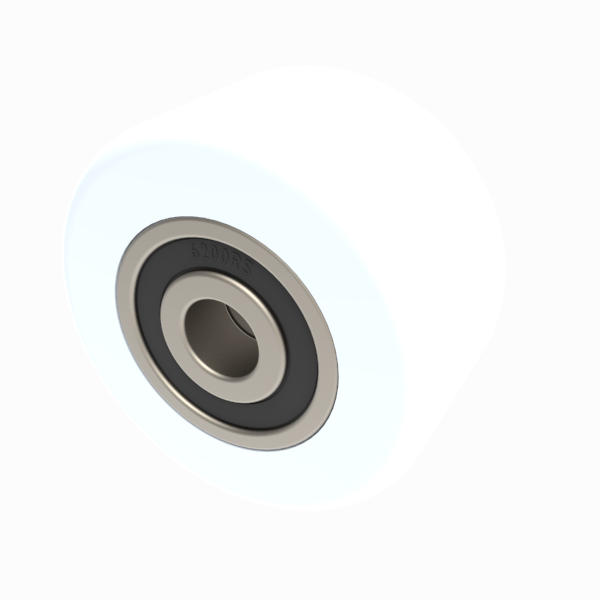 Nylon 50mm Ball Bearing Wheel 200kg Load