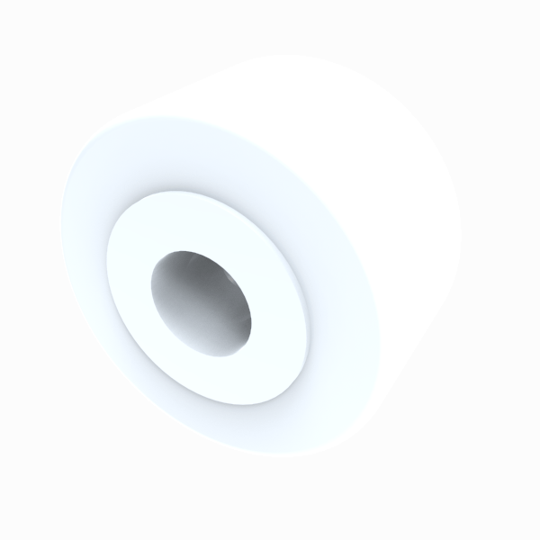 Nylon 50mm Plain Bearing Wheel 200kg Load