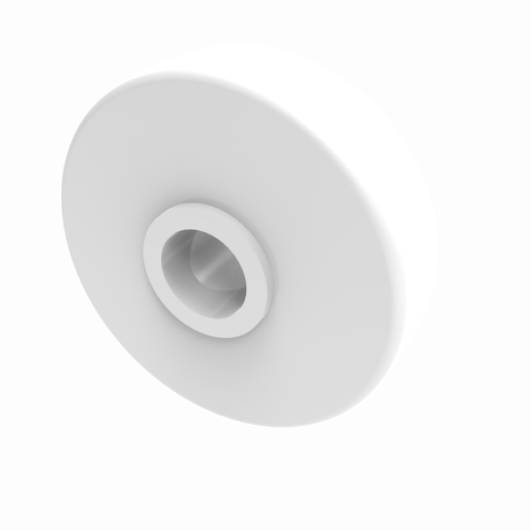 Nylon 50mm Plain Bearing Wheel 80kg Load