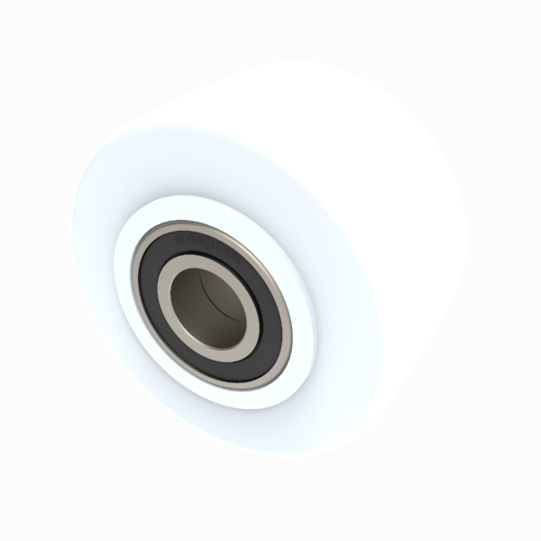 Nylon 65mm Ball Bearing Wheel 300kg Load