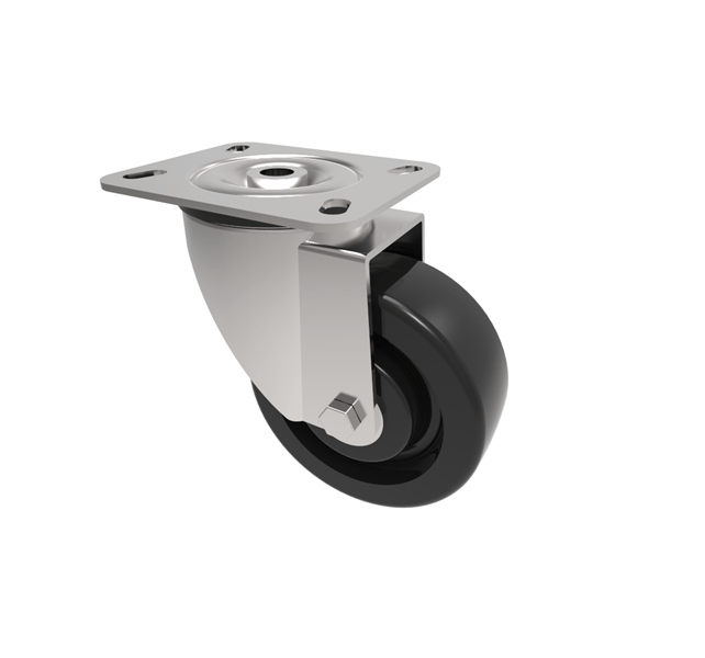 Phenolic Plate Swivel Castor 100mm 200kg Load
