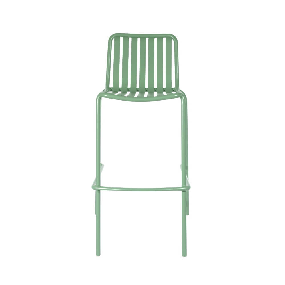 Breeze Outdoor Bar Stool - Fair Green