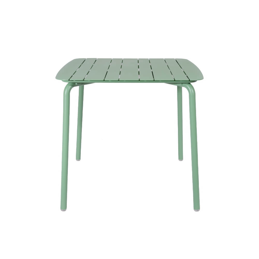 Breeze Outdoor Square Table - Fair Green