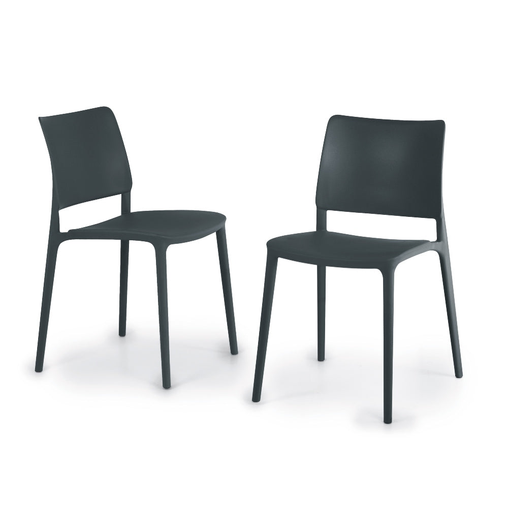 Enjoy Chair - Anthracite - Pack of 4