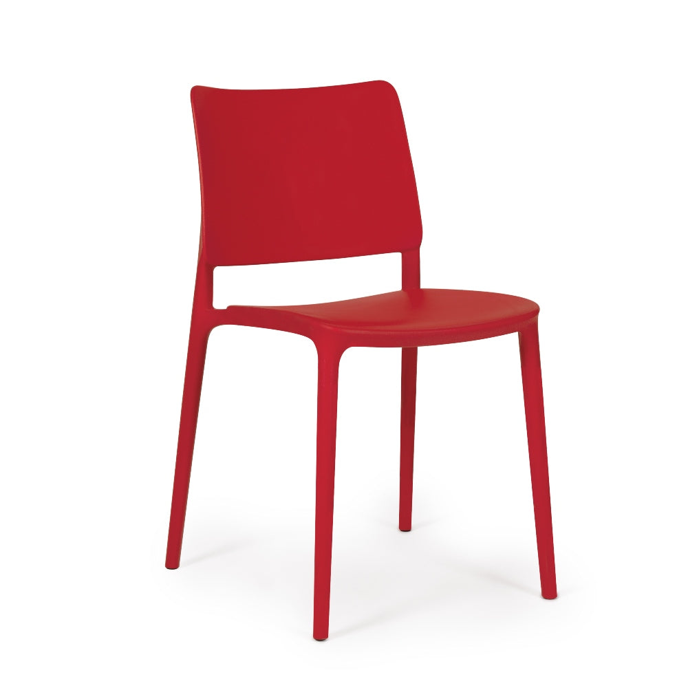 Enjoy Chair - Red - Pack of 4