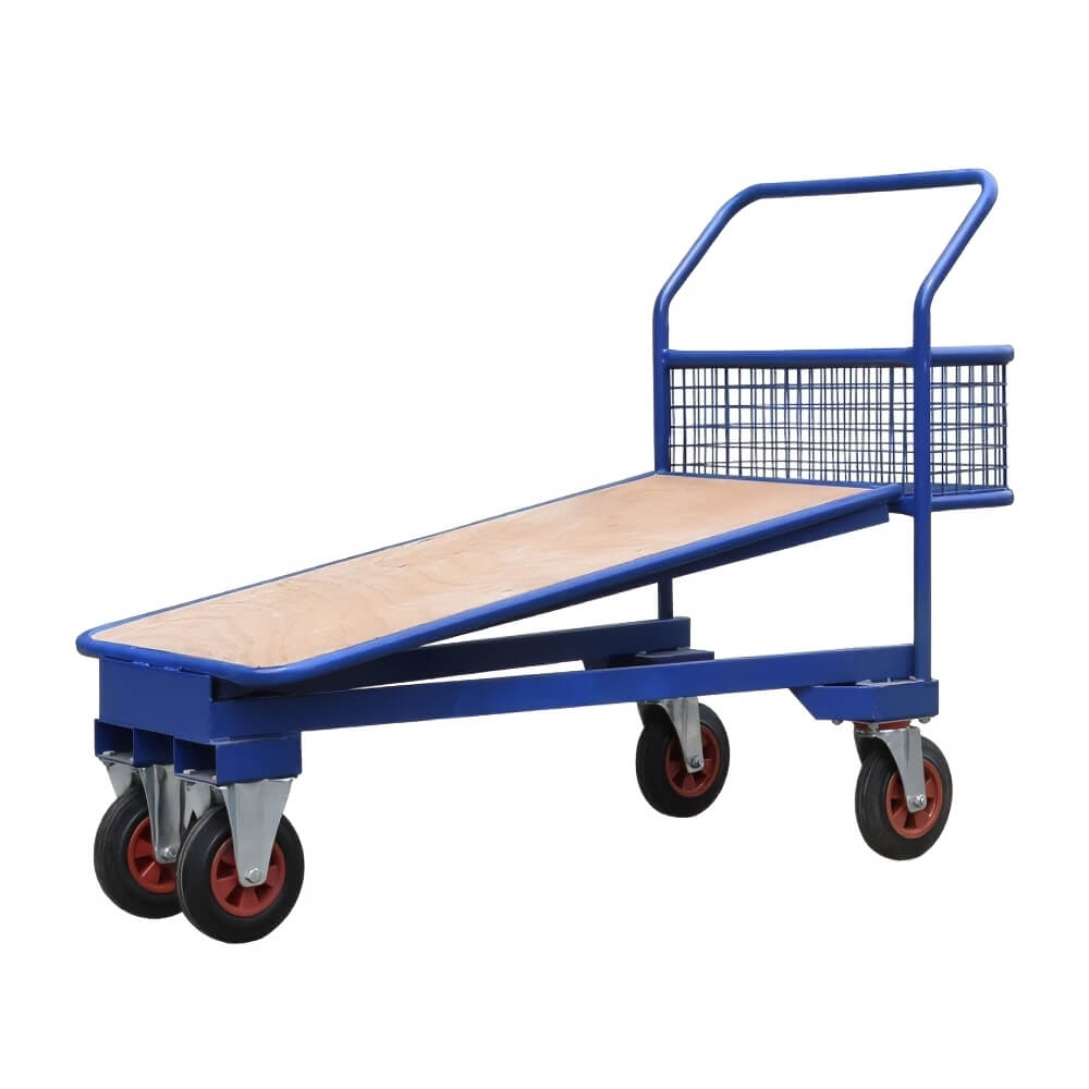 Cash and Carry Trolley with Fixed Basket