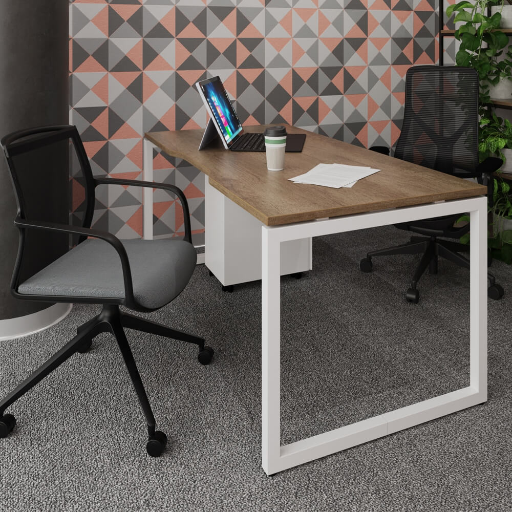 Connex Plus O Frame Desk