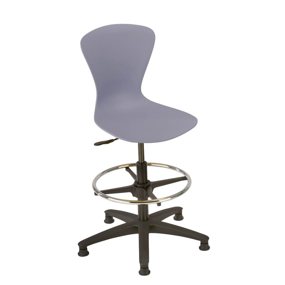 Crea ICT Draughtmans Chair with Black Base - Pack of 4