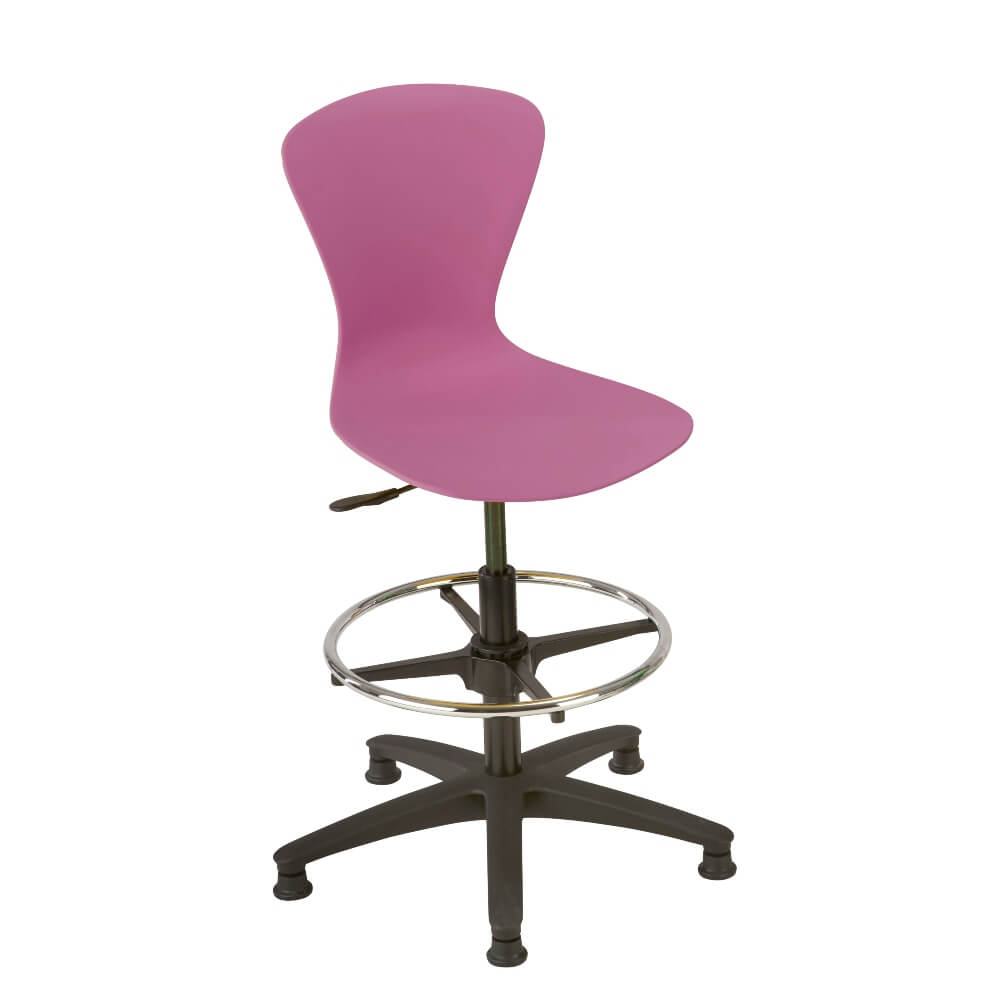 Crea ICT Draughtmans Chair with Black Base - Pack of 4