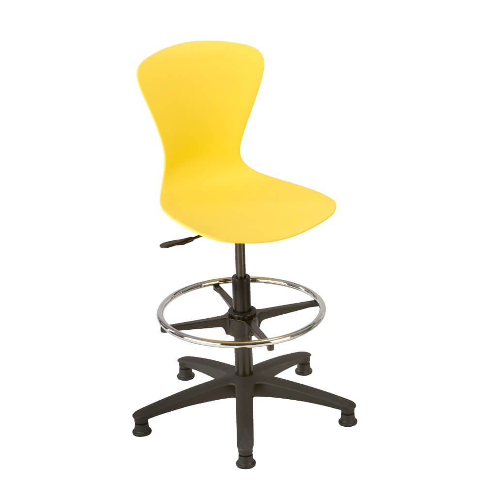 Crea ICT Draughtmans Chair with Black Base - Pack of 4