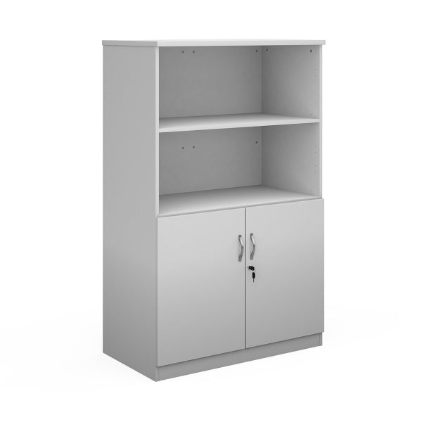 Deluxe Combination Unit with Open Top 3 Shelves
