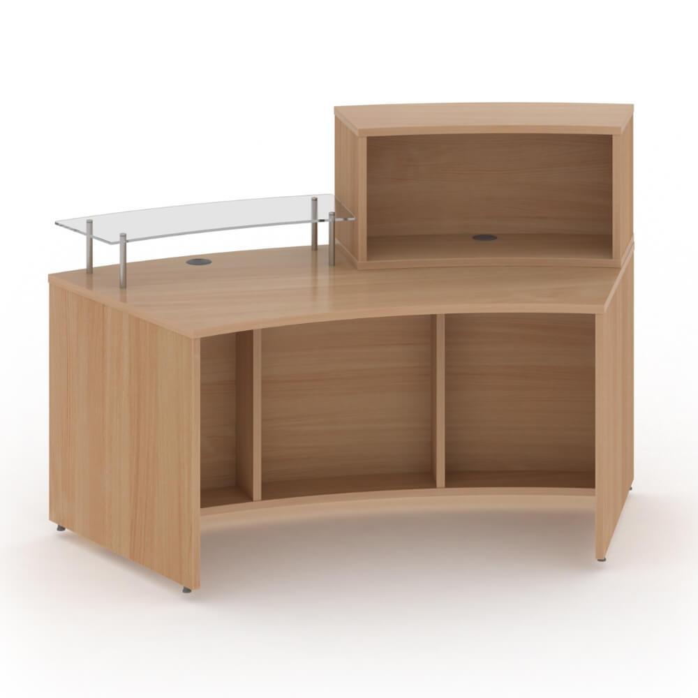 Denver Medium Curved Reception Desk