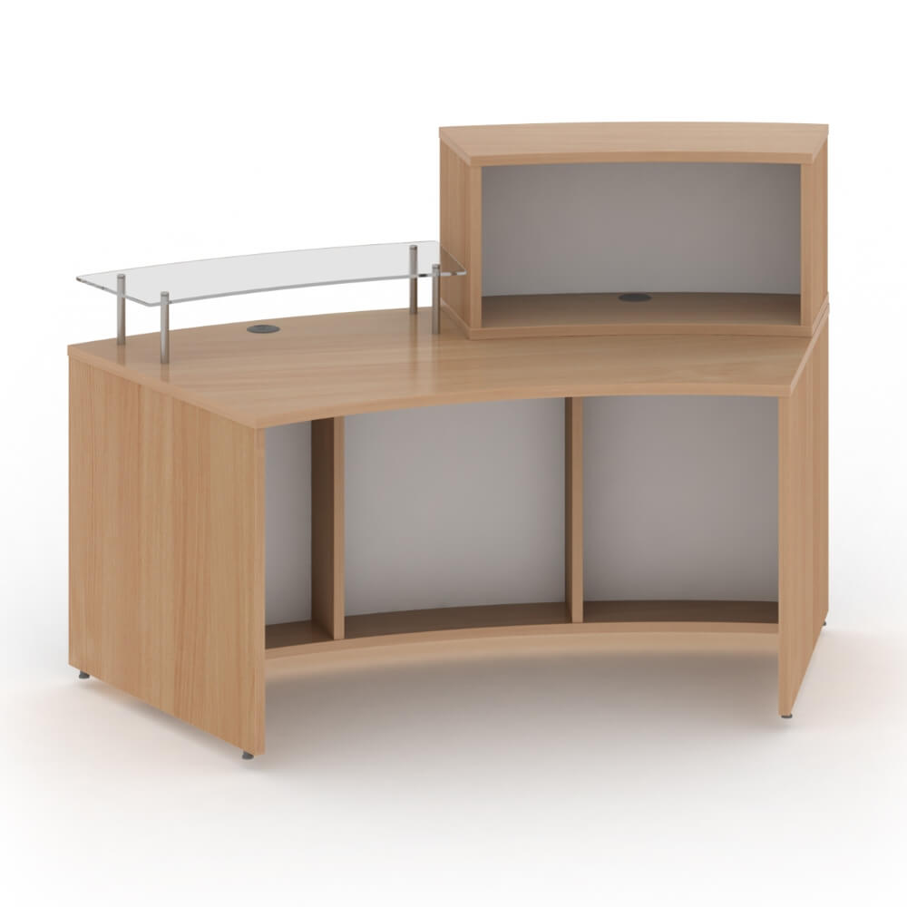 Denver Medium Curved Reception Desk