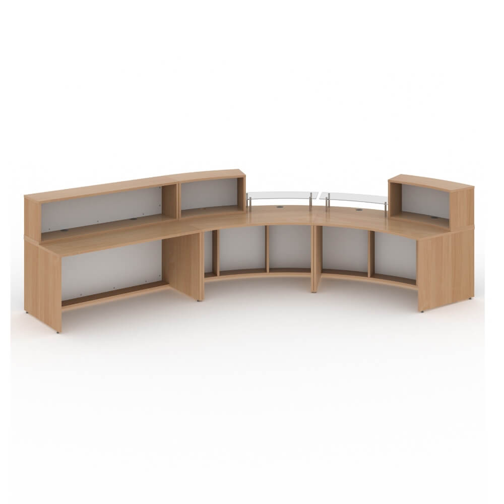 Denver Extra Large Curved Reception Desk