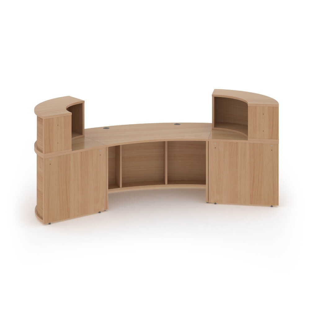 Denver Large Curved Reception Desk