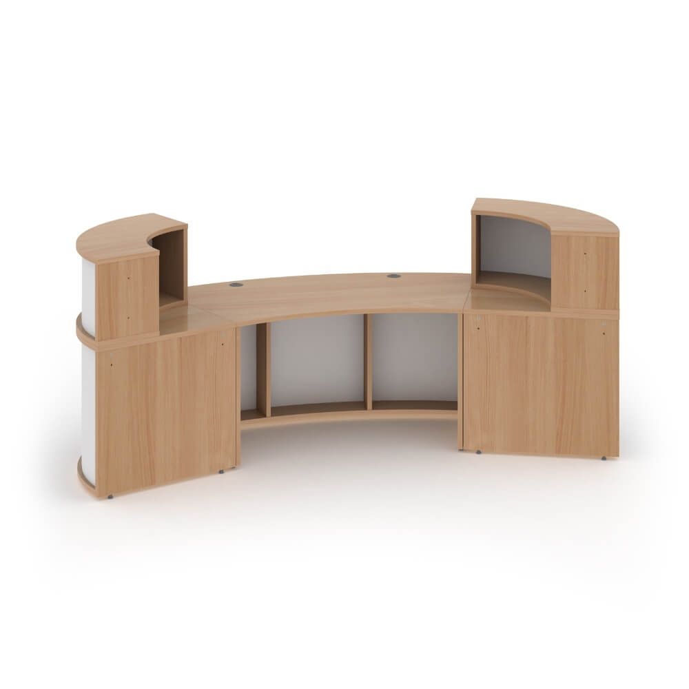 Denver Large Curved Reception Desk