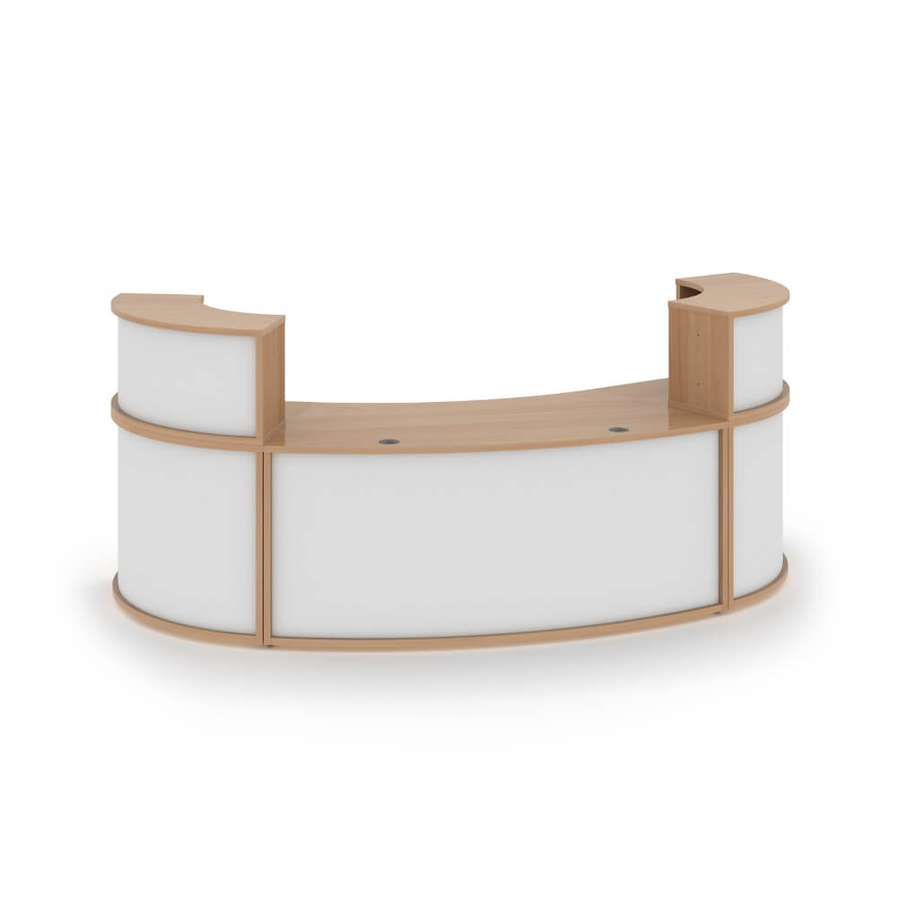 Denver Large Curved Reception Desk