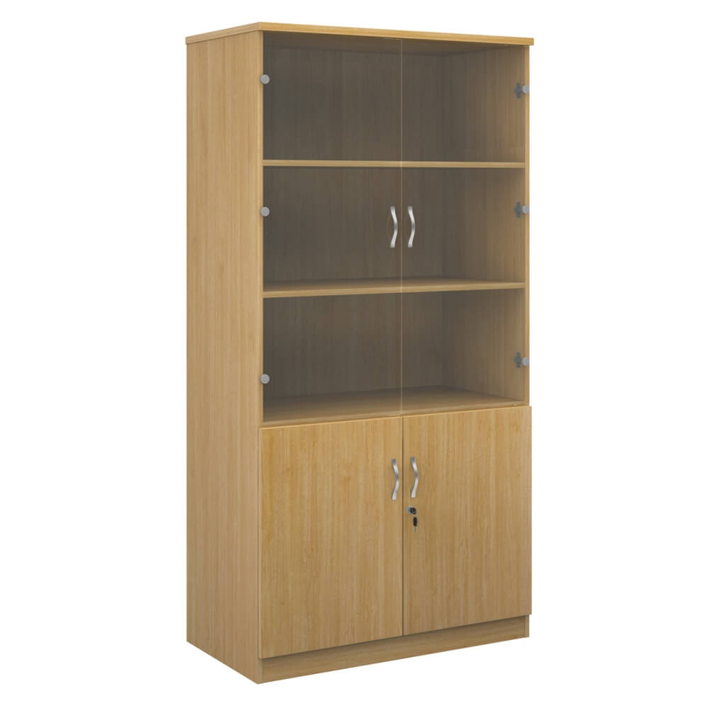 Deluxe Combi Unit with Glass Upper Doors