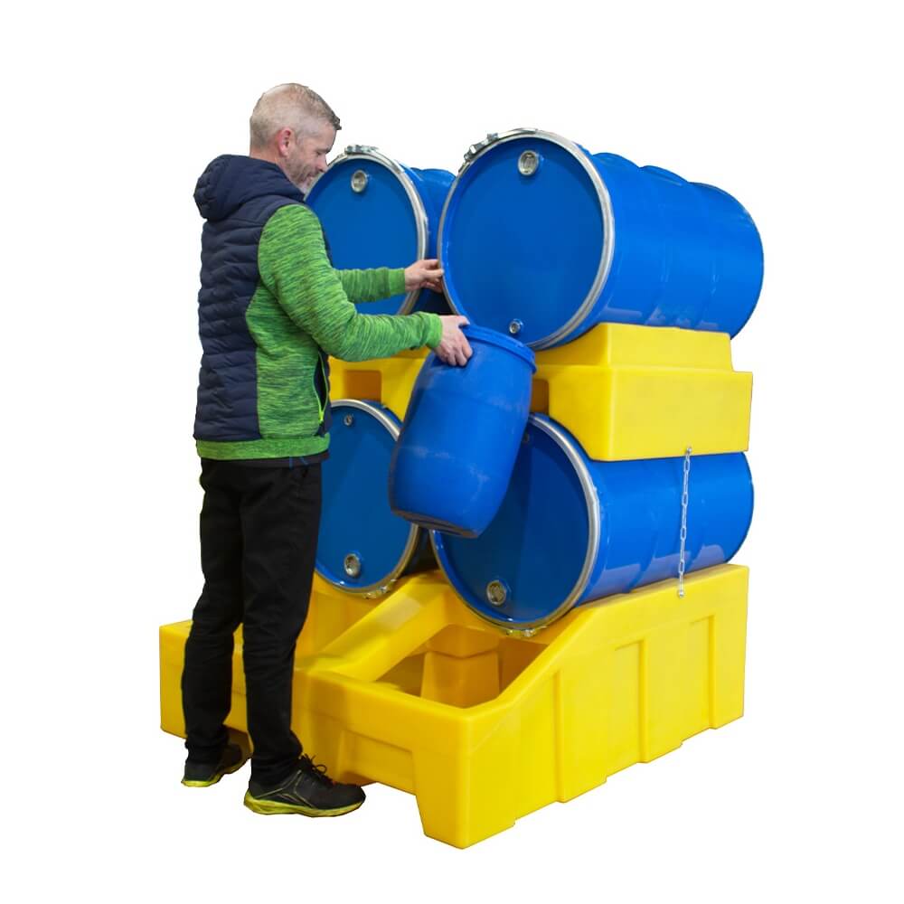 Drum Storage Stacker - 4 Drum