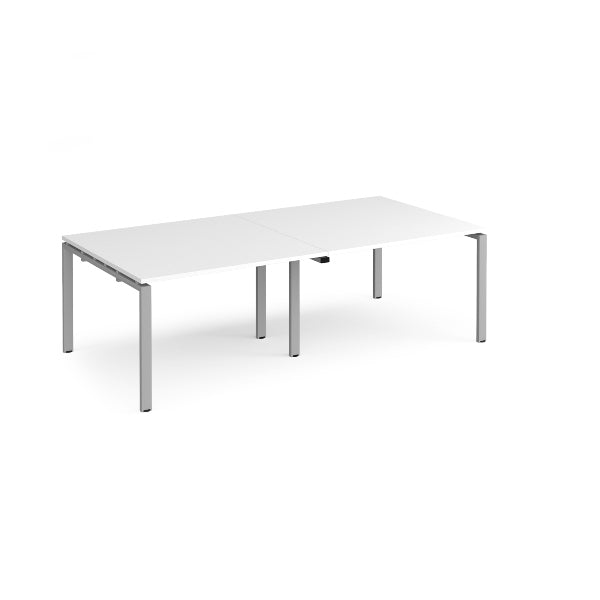 Adapt Boardroom Table with Silver Legs 8 People