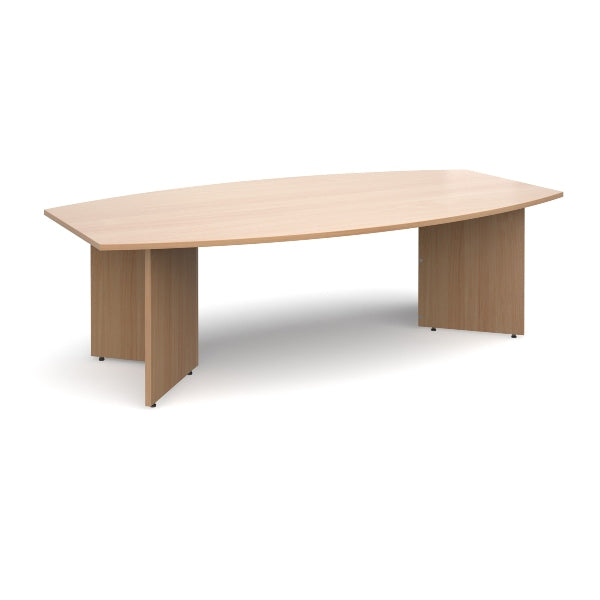 Arrowhead Leg Radial Boardroom Table 8 People