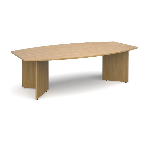 Arrowhead Leg Radial Boardroom Table 8 People