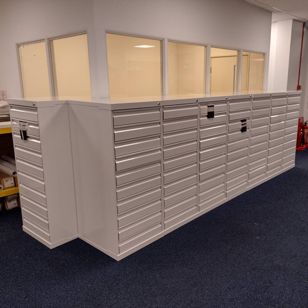 Drayton Microfilm Cabinet - 430mm Width