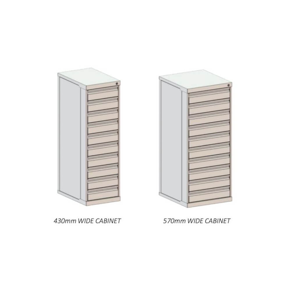 Drayton Microfilm Cabinet - 430mm Width