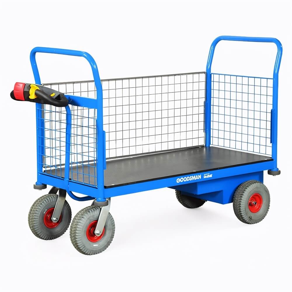 Electric Platform Truck 3 Sided
