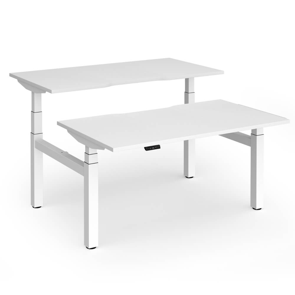 Elev8 Luxe Sit-Stand Back-To-Back Desks