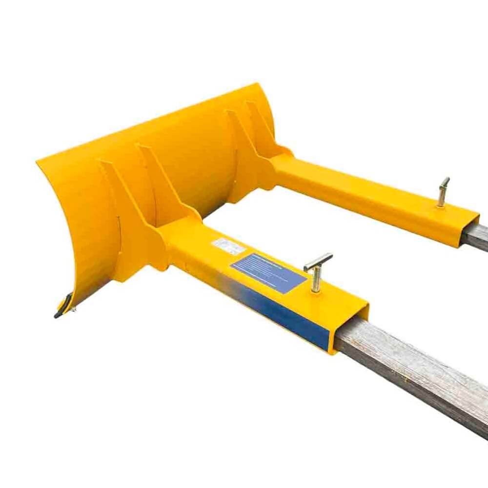 Forklift Snow Plough with a Fixed Blade