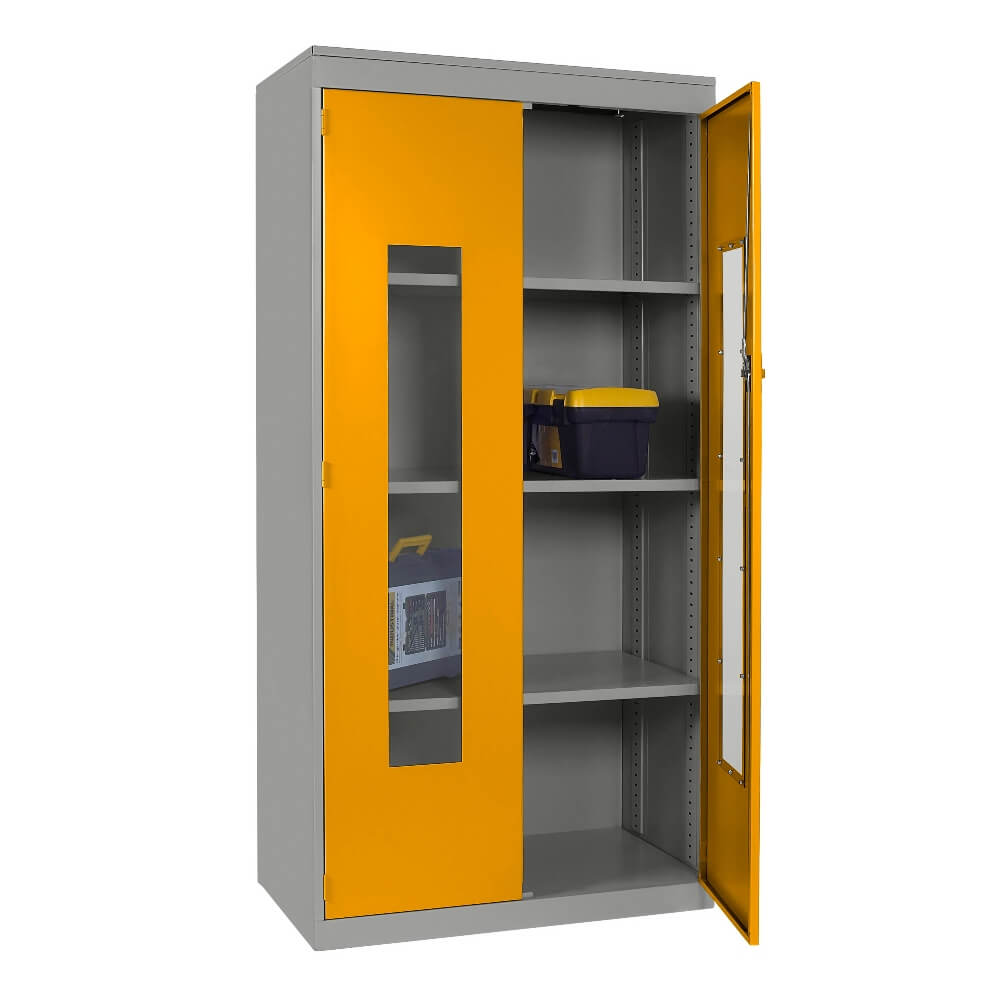 Vision Cupboard with Silver Body