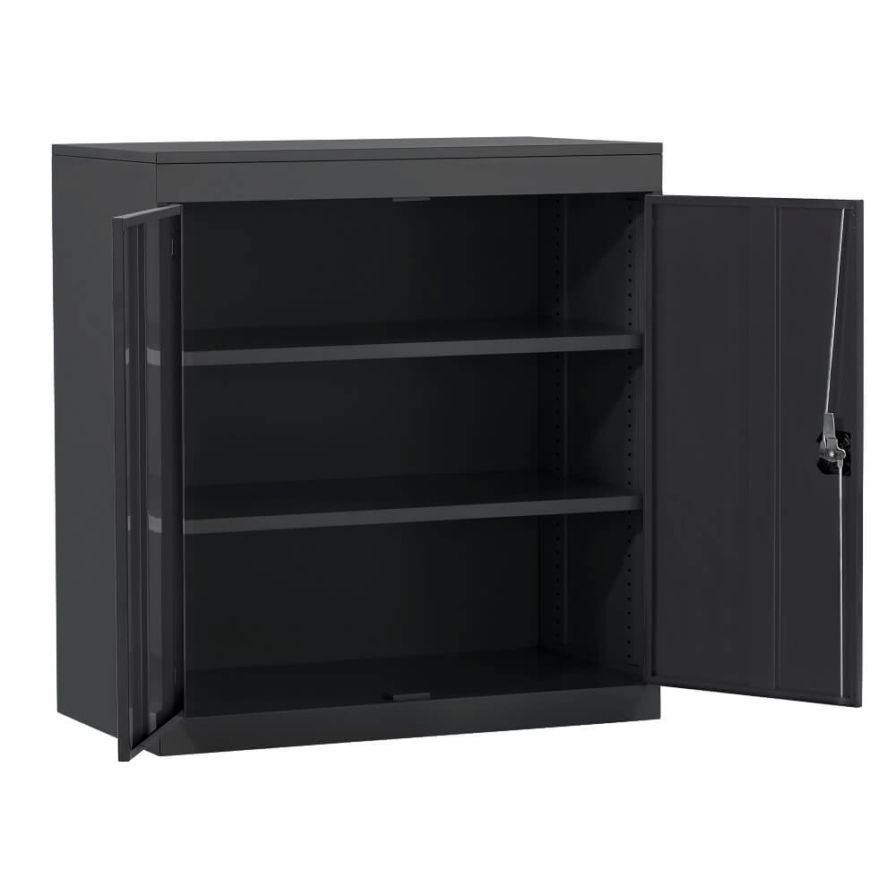Half Height Cupboard with Black Body