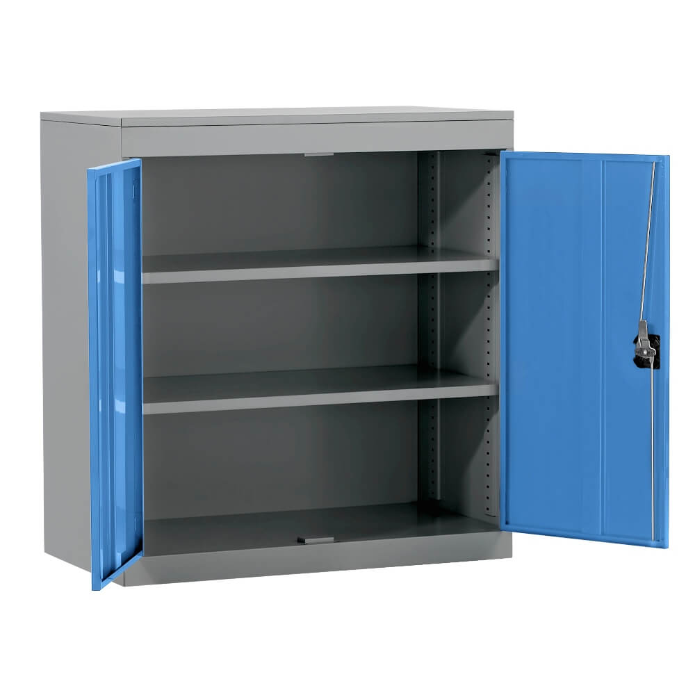 Half Height Cupboard with Silver Body
