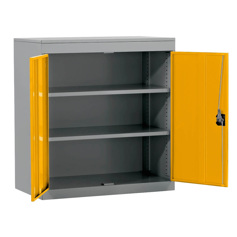 Half Height Cupboard with Silver Body