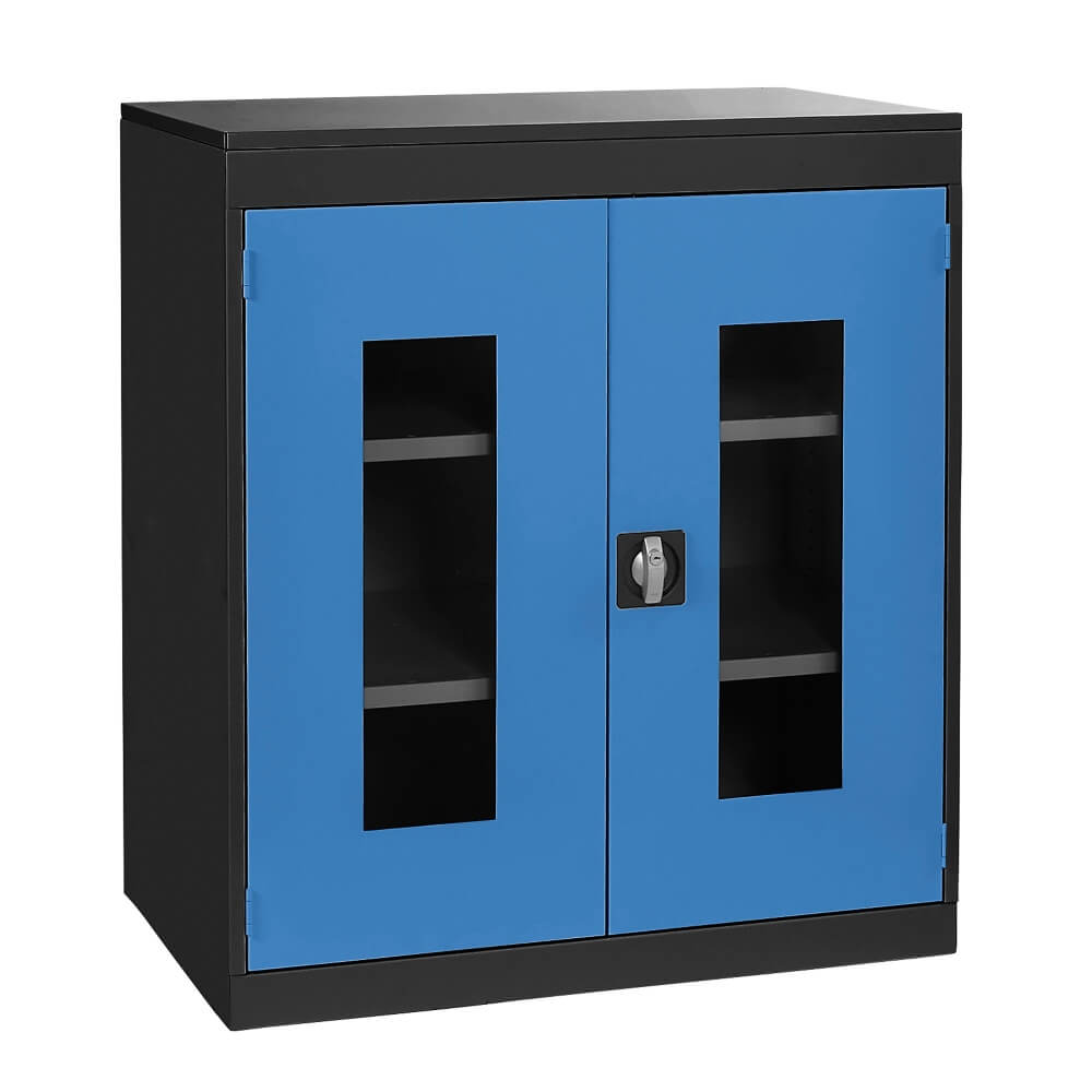 Half Height Vision Cupboard with Black Body