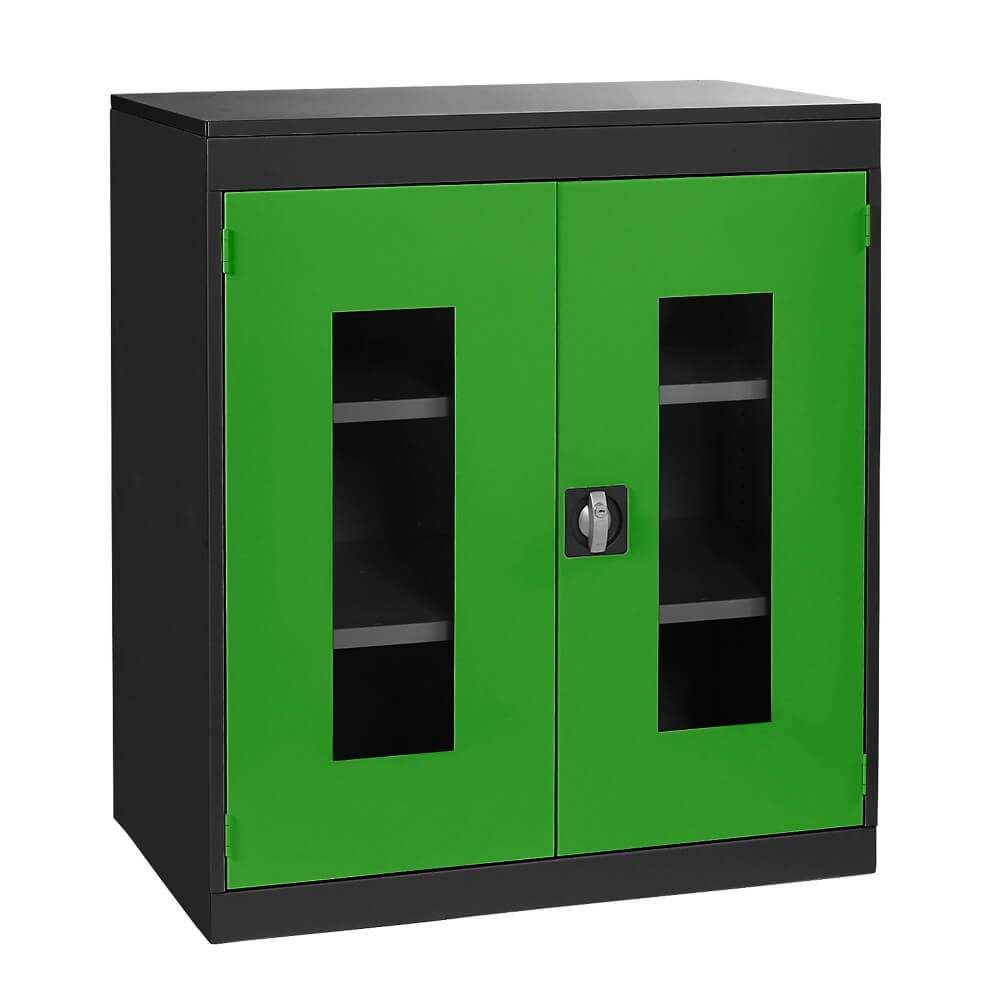 Half Height Vision Cupboard with Black Body