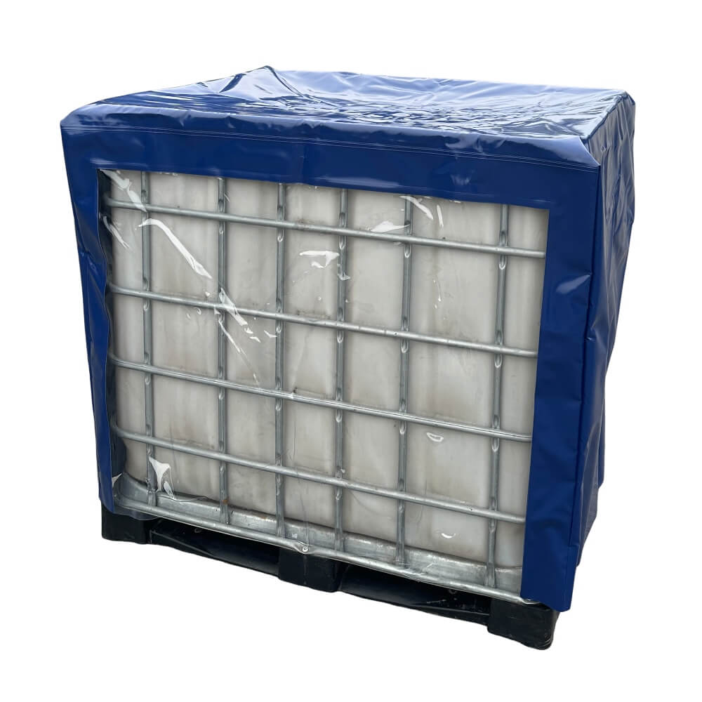 IBC Full Waterproof PVC Cover with Window