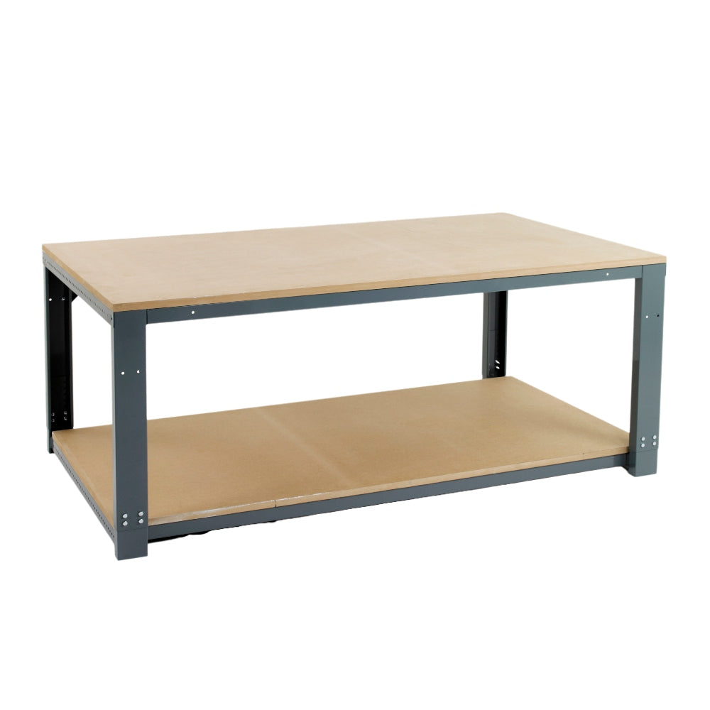 Heavy Duty Infinite Modular Workbench with Shelf - 2000mm Width