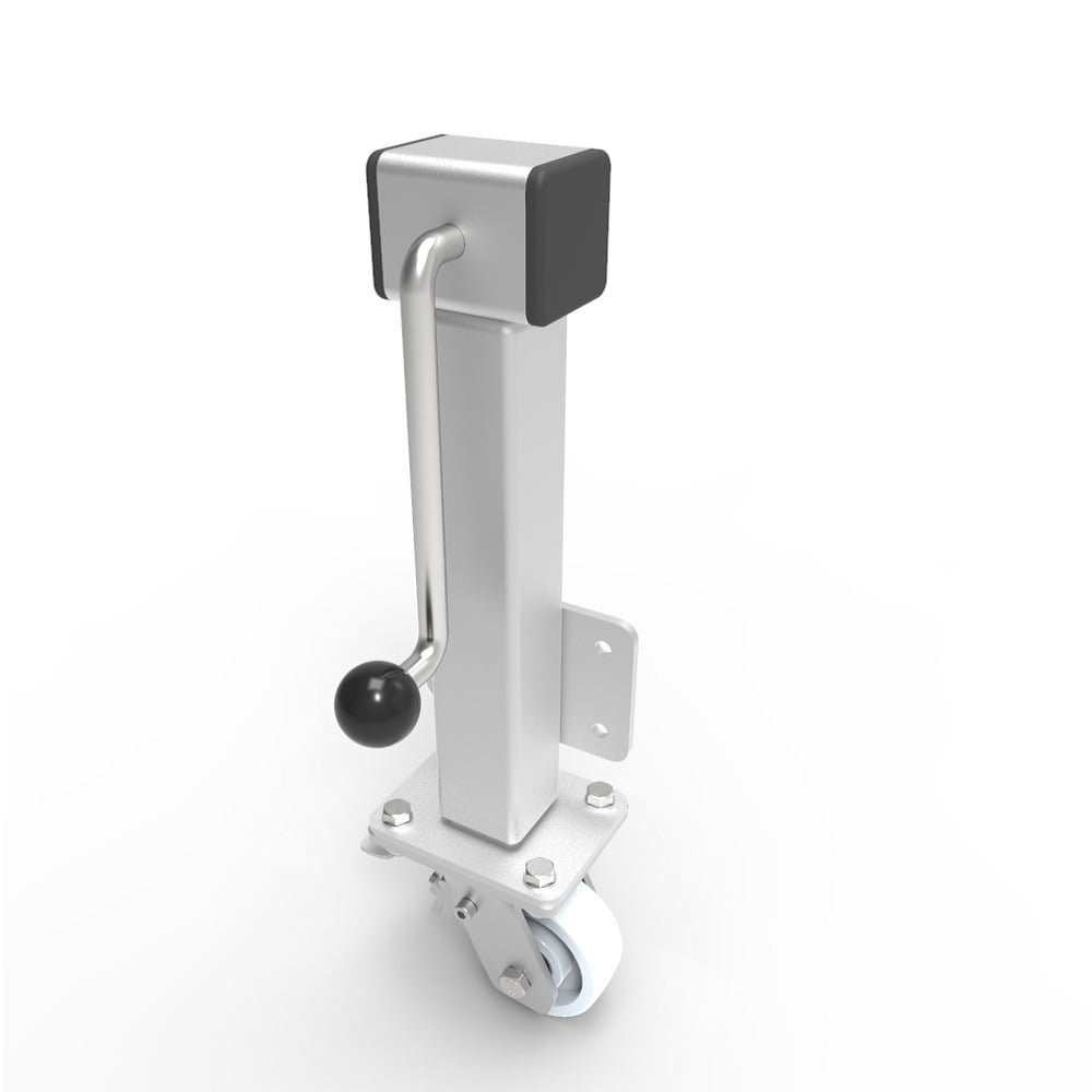 Nylon Plate Swivel Castor Brake Locking Castor 100mm 600kg Load